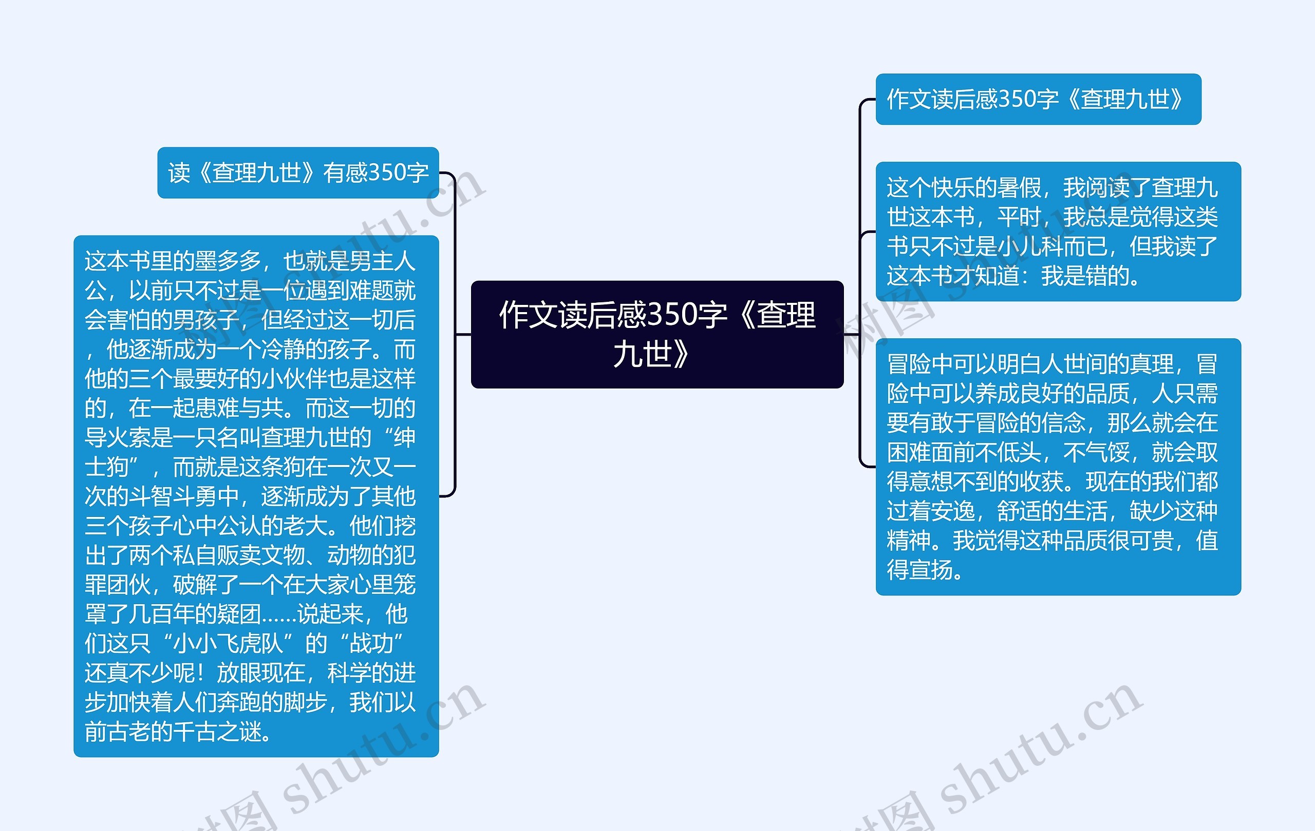 作文读后感350字《查理九世》