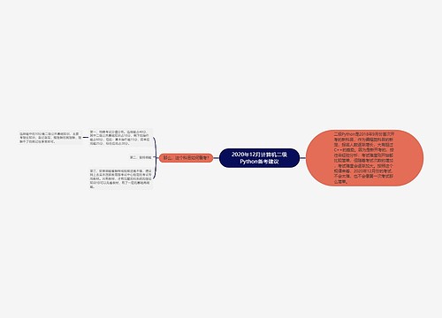 2020年12月计算机二级Python备考建议