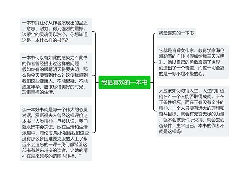 我最喜欢的一本书