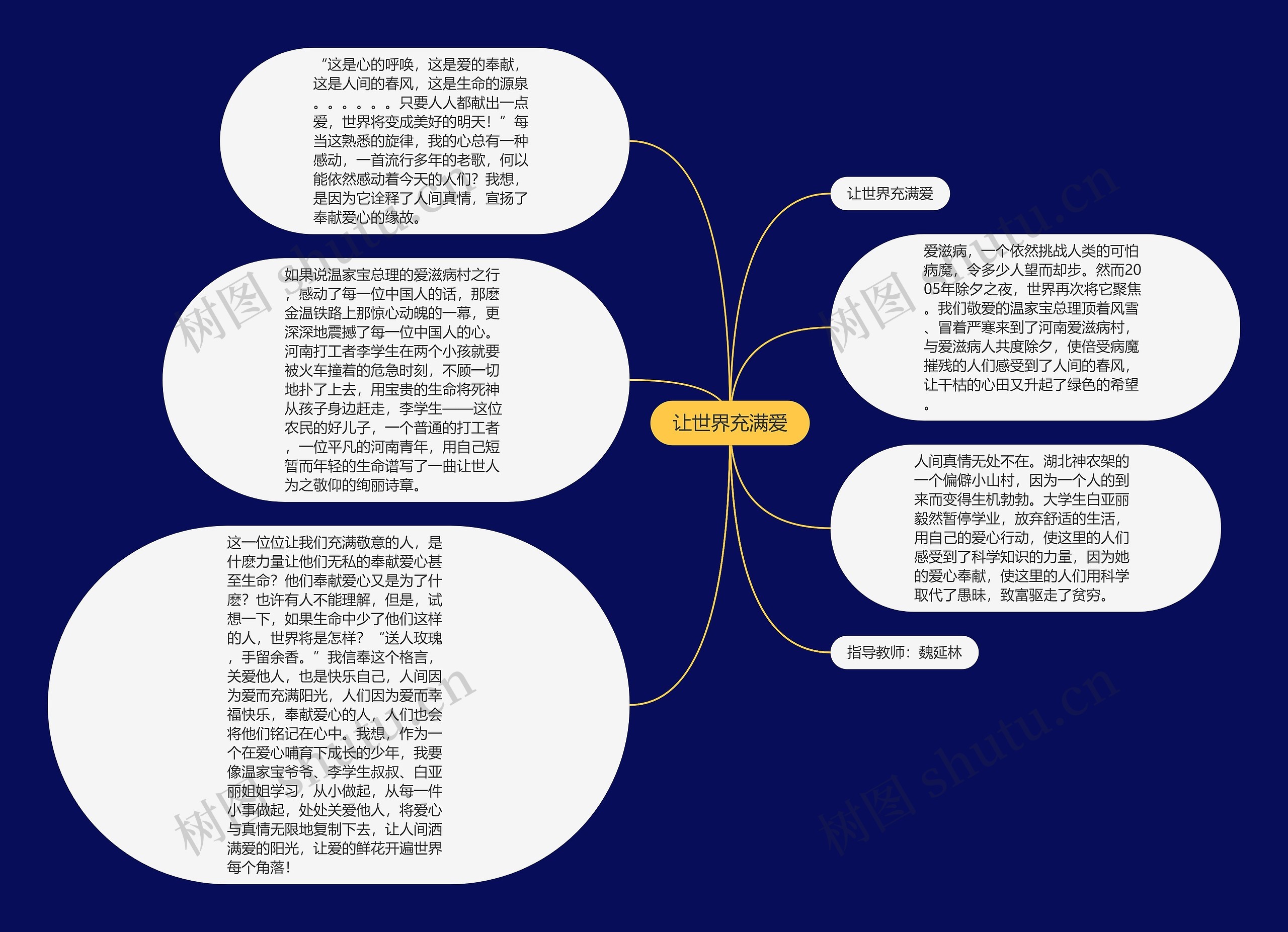 让世界充满爱