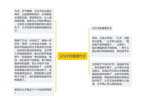 父与子的看图作文