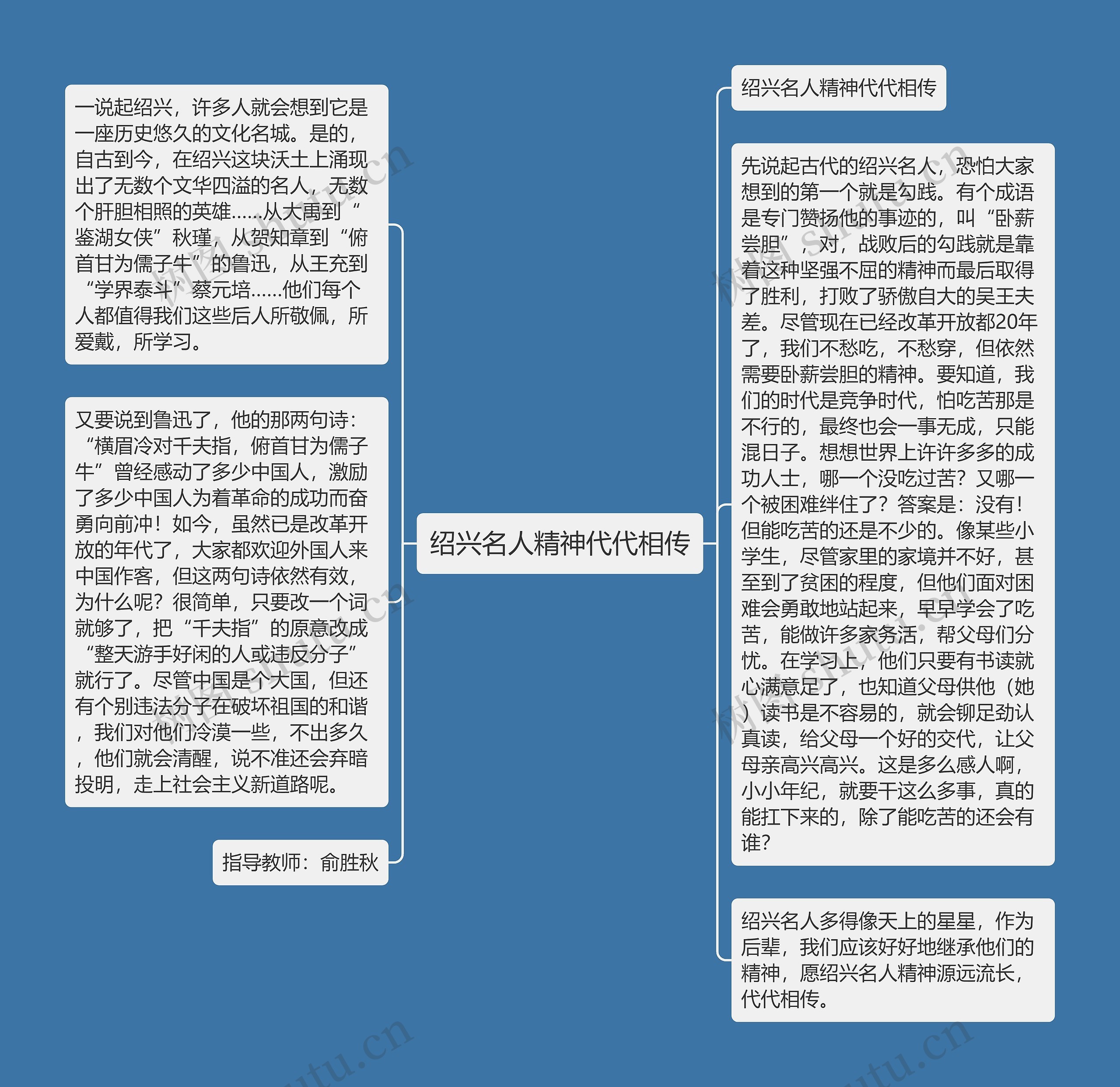 绍兴名人精神代代相传