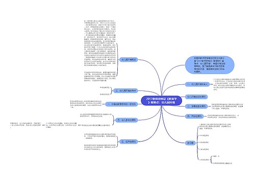 2017教师资格证《教育学》疑难点：幼儿园环境