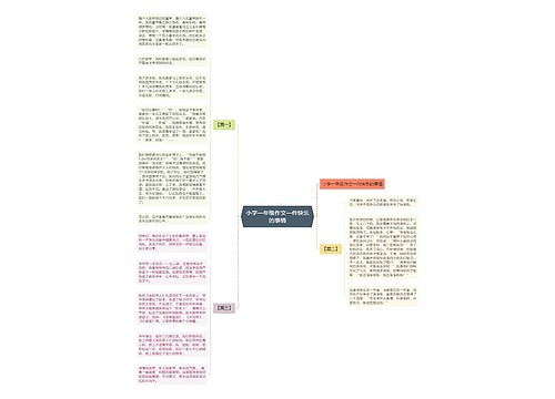 小学一年级作文一件快乐的事情