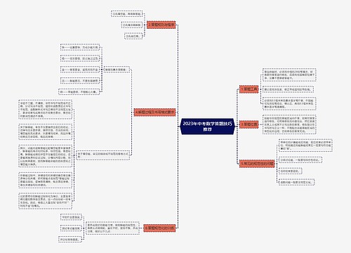 2023年中考数学答题技巧推荐 2023年中考数学答题技巧推荐
