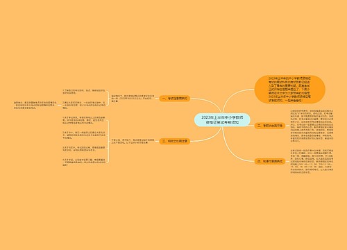 2023年上半年中小学教师资格证笔试考前须知