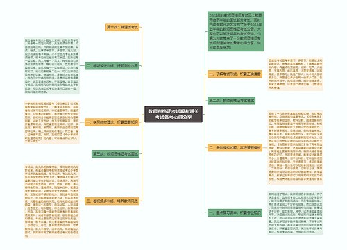 教师资格证考试顺利通关考试备考心得分享