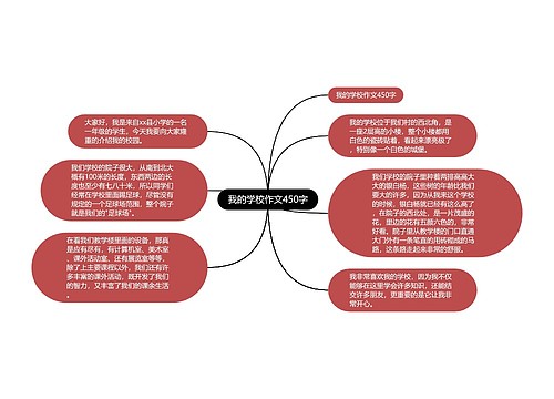 我的学校作文450字