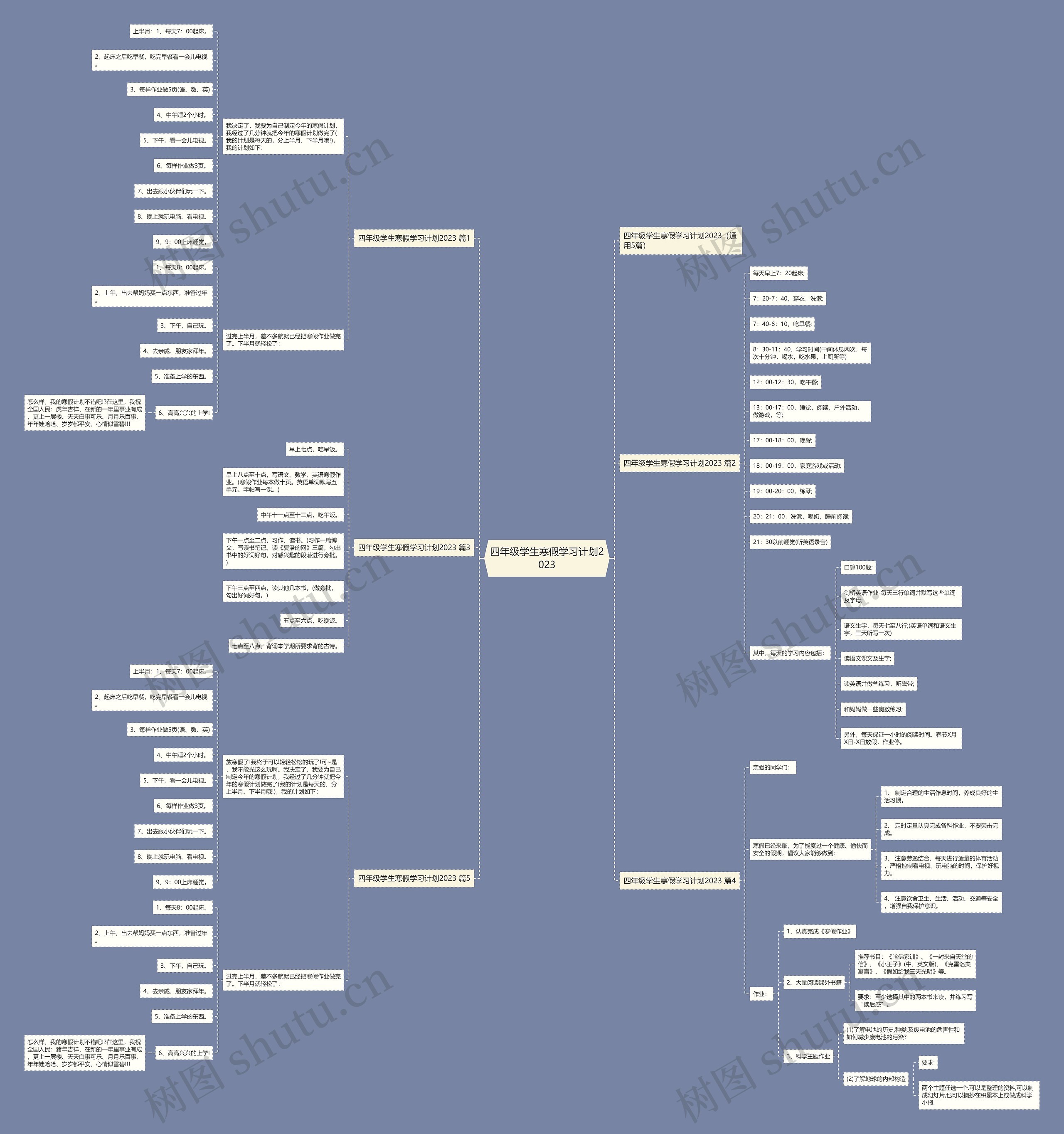 四年级学生寒假学习计划2023 四年级学生寒假学习计划2023