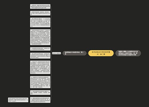 教师资格证中学教育学重点：第二章