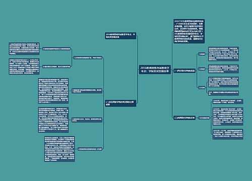 2016教师资格考试教育学考点：学制及其发展改革