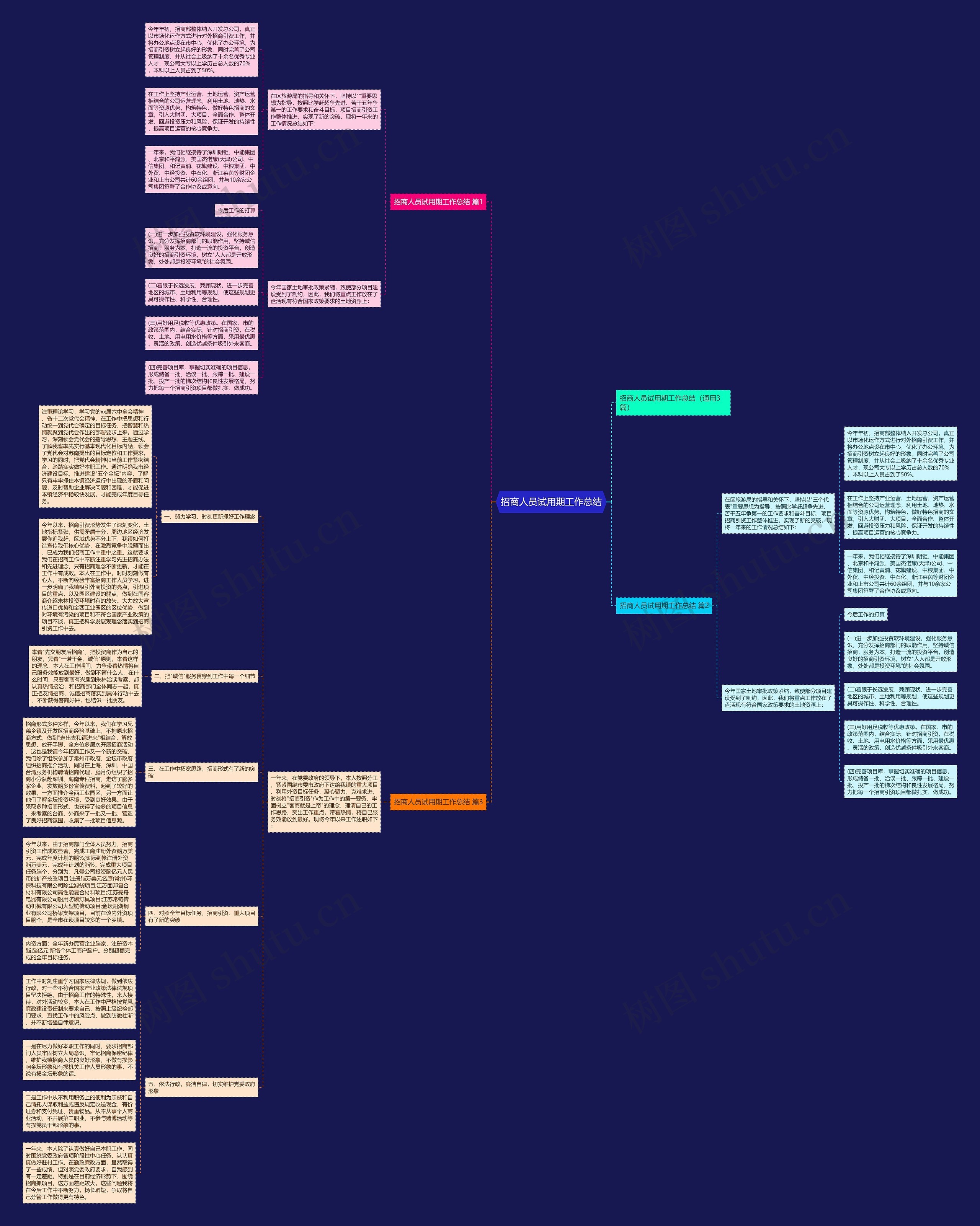 招商人员试用期工作总结 招商人员试用期工作总结