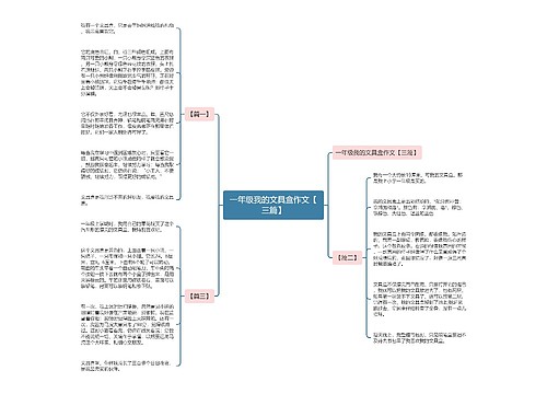 一年级我的文具盒作文【三篇】