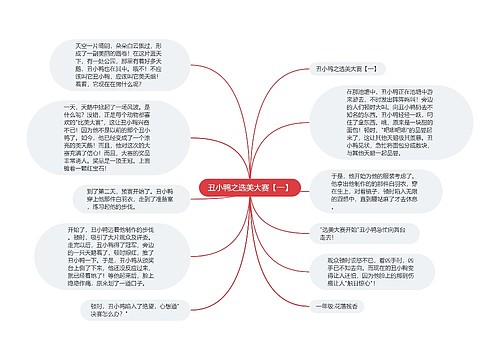 丑小鸭之选美大赛【一】