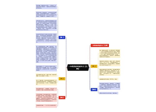 一年级我的同桌作文【五篇】