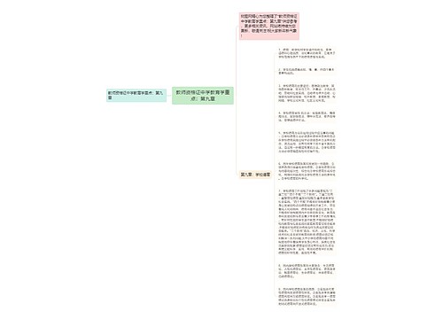 教师资格证中学教育学重点：第九章