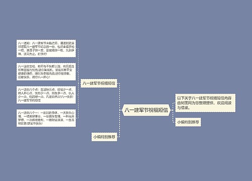 八一建军节祝福短信