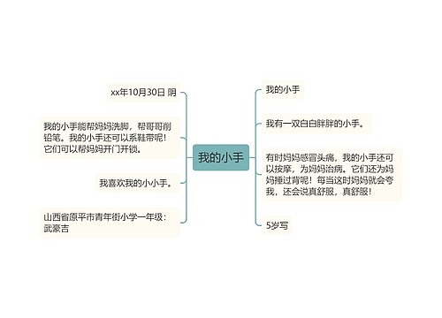 我的小手