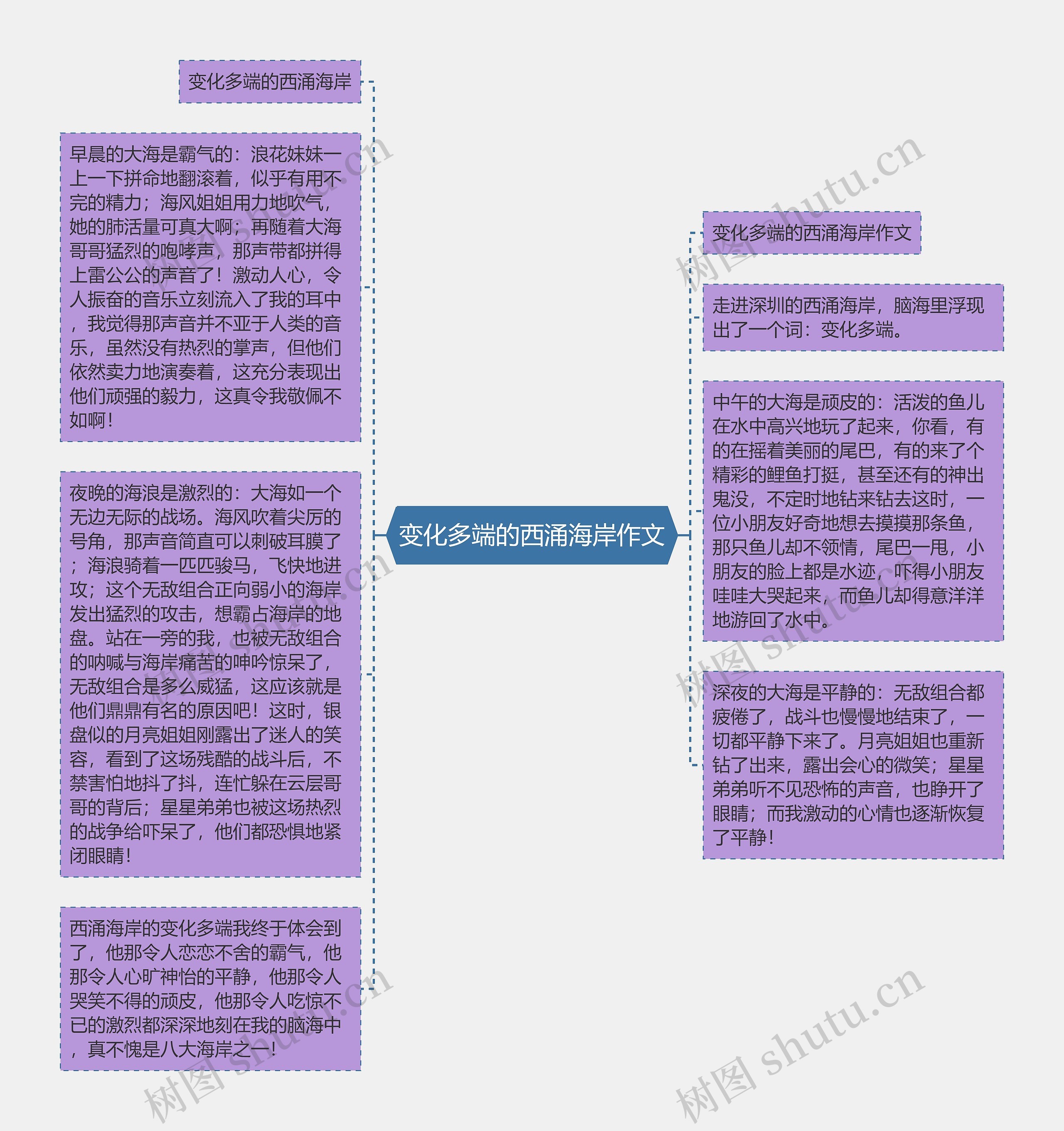 变化多端的西涌海岸作文