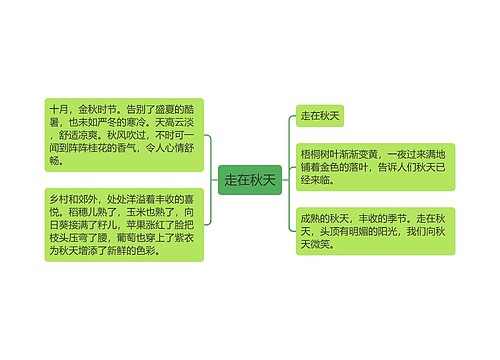 走在秋天