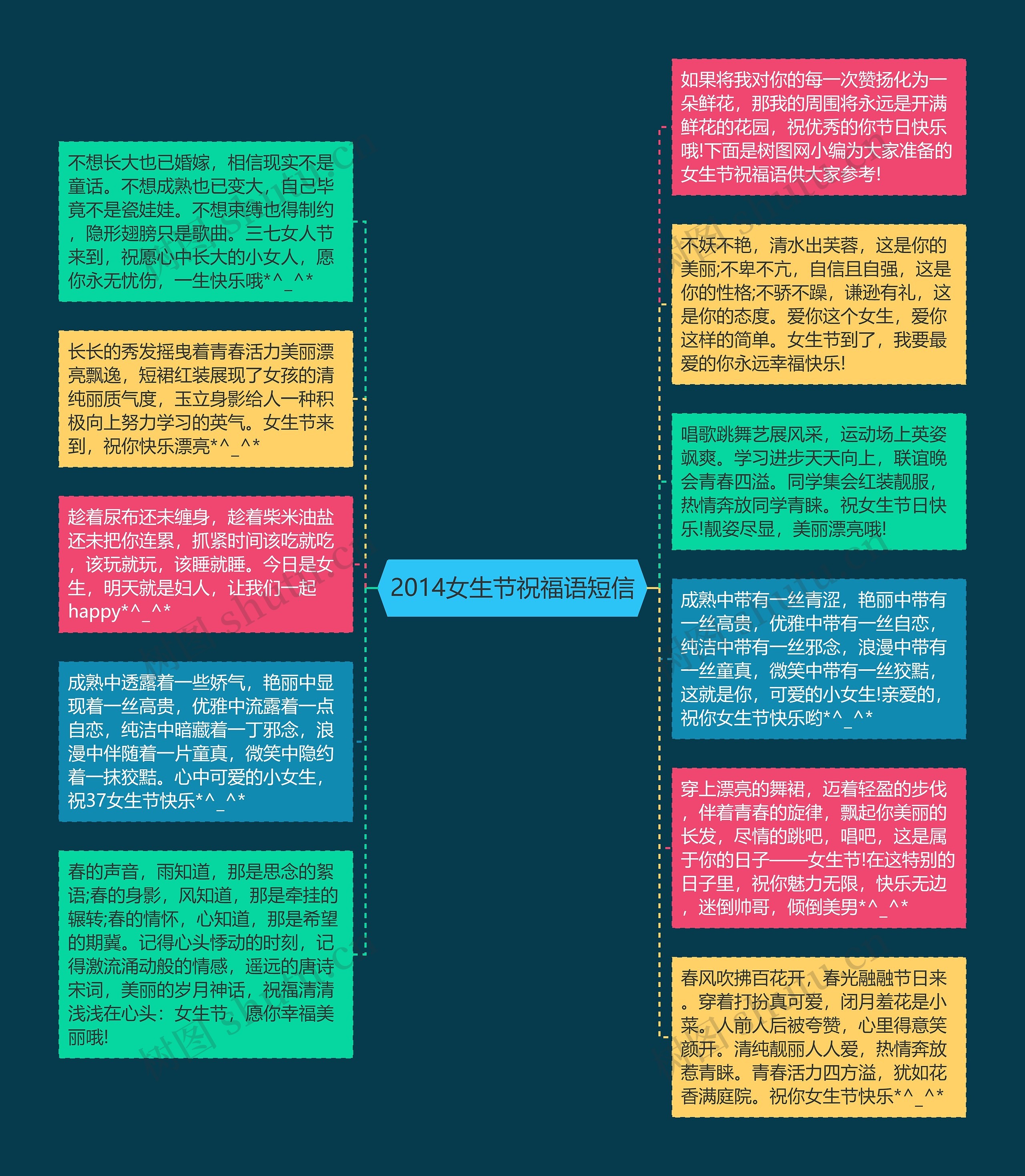 2014女生节祝福语短信