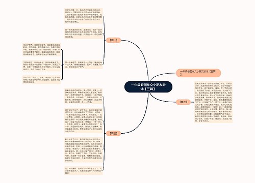 一年级看图作文小朋友游泳【三篇】 一年级看图作文小朋友游泳【三篇】