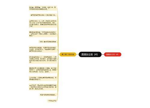 渣渣女公主（4）思维导图