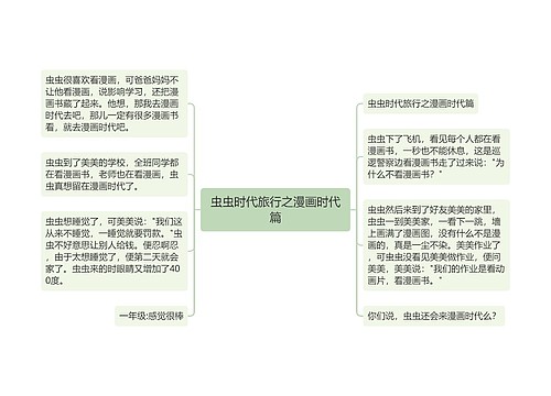 虫虫时代旅行之漫画时代篇