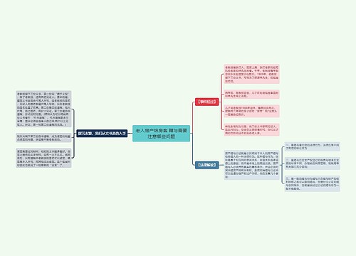 老人房产给房客 赠与需要注意哪些问题