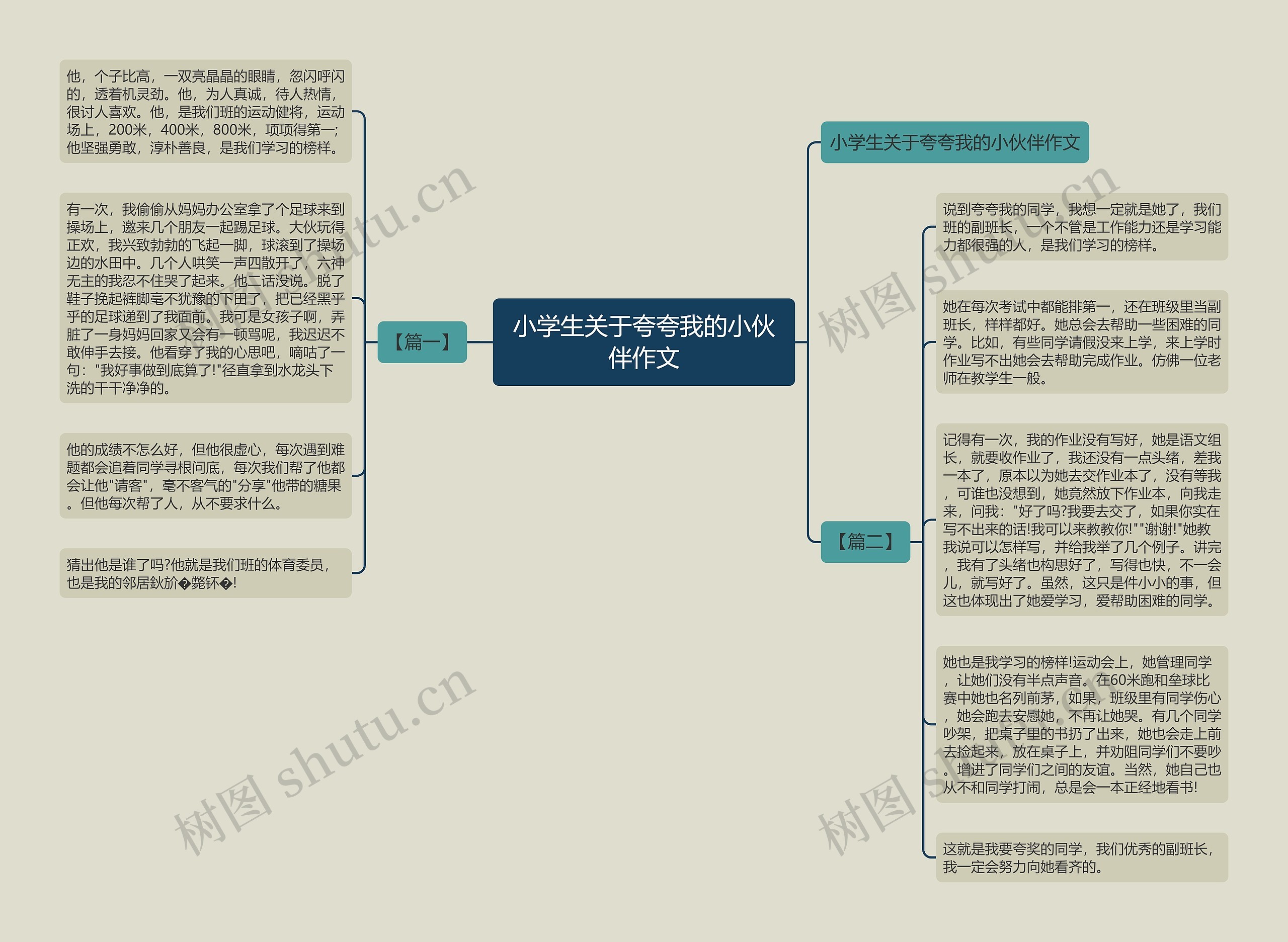 小学生关于夸夸我的小伙伴作文