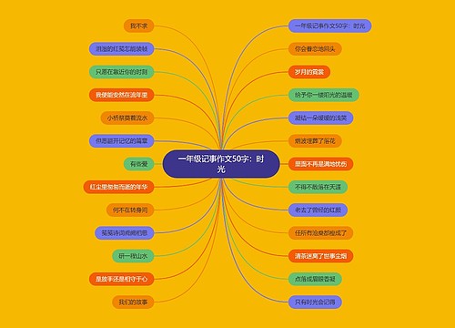 一年级记事作文50字:时光 一年级记事作文50字:时光