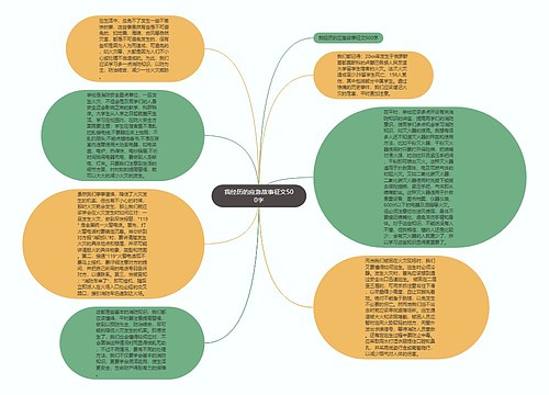 我经历的应急故事征文500字