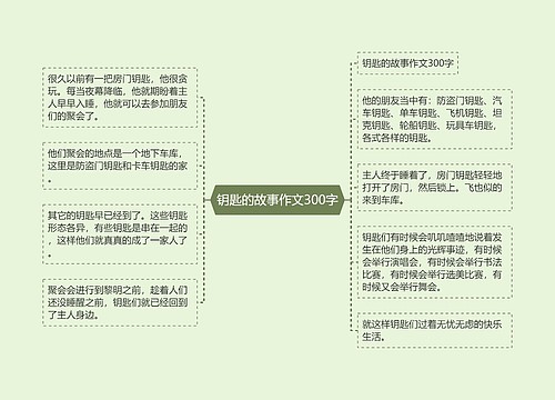 钥匙的故事作文300字