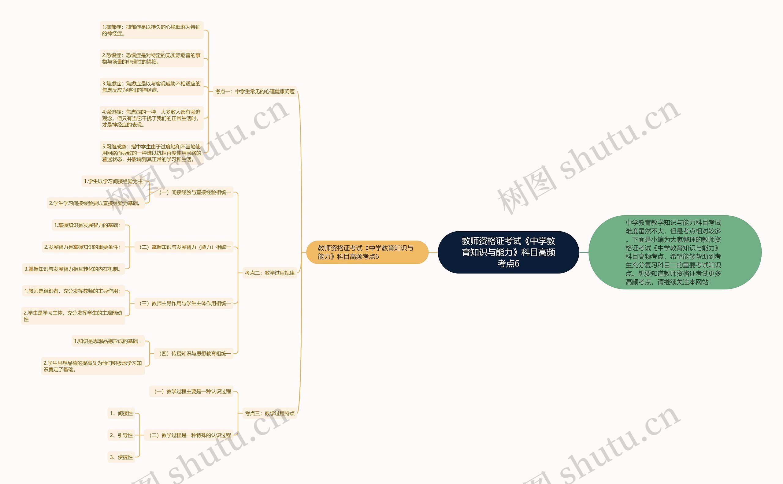 教师资格证考试《中学教育知识与能力》科目高频考点6