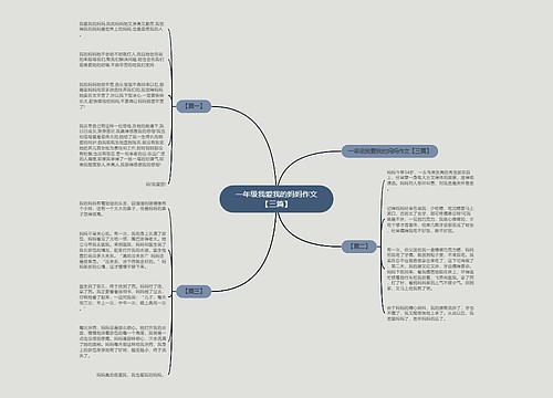 一年级我爱我的妈妈作文【三篇】