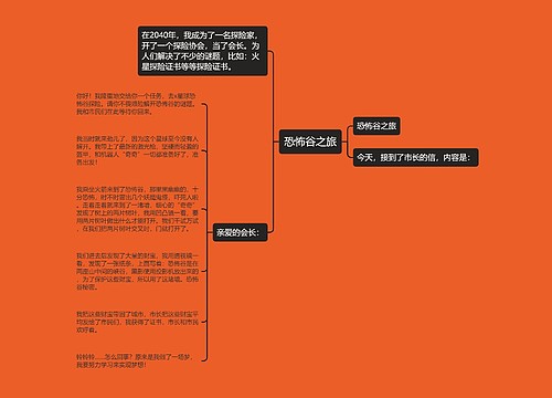 恐怖谷之旅