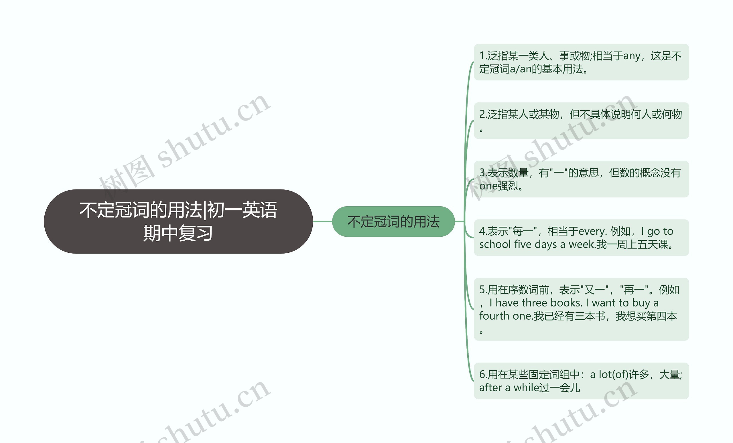 不定冠词的用法|初一英语期中复习