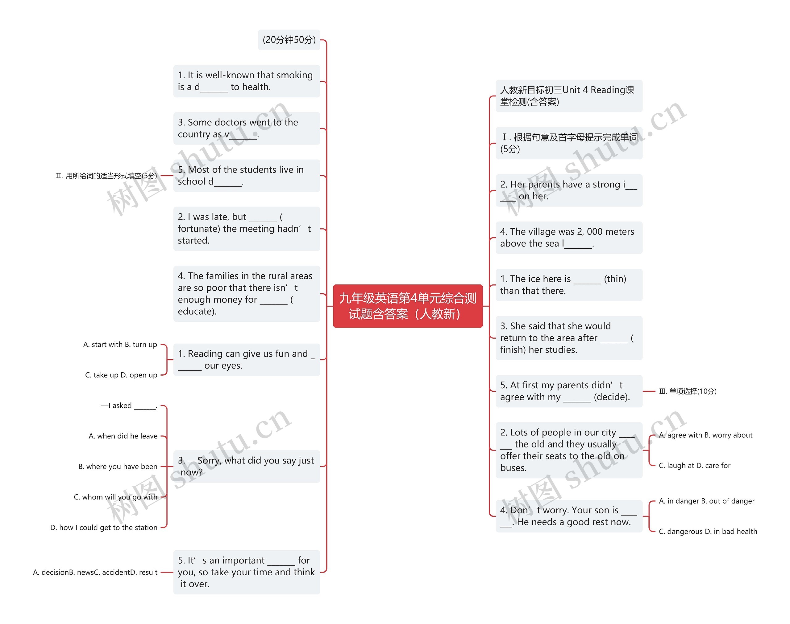 九年级英语第4单元综合测试题含答案（人教新）