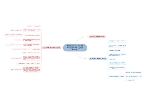 苏科版2019届七年级数学期中试题附答案（江阴市暨阳中学）