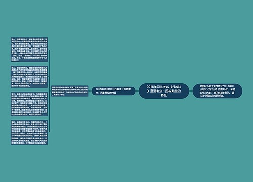 2018年司法考试《行政法》重要考点：国家赔偿的特征