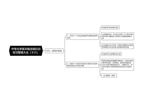 中考化学基本概念知识点预习整理大全（十六）