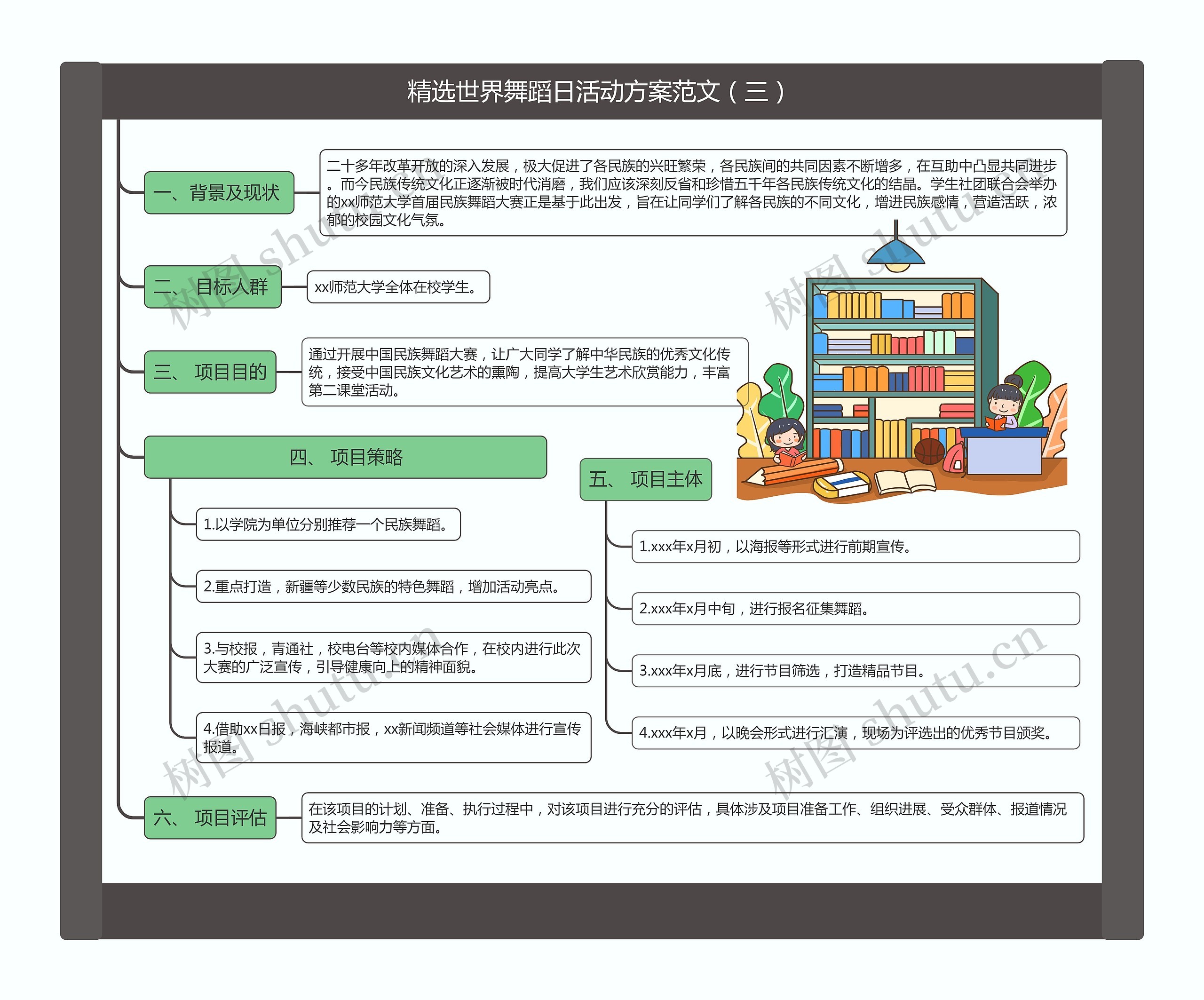 精选世界舞蹈日活动方案范文（三）