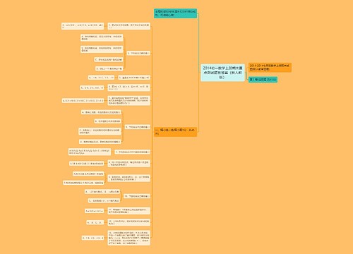 2014初一数学上册期末重点测试题有答案（新人教版）