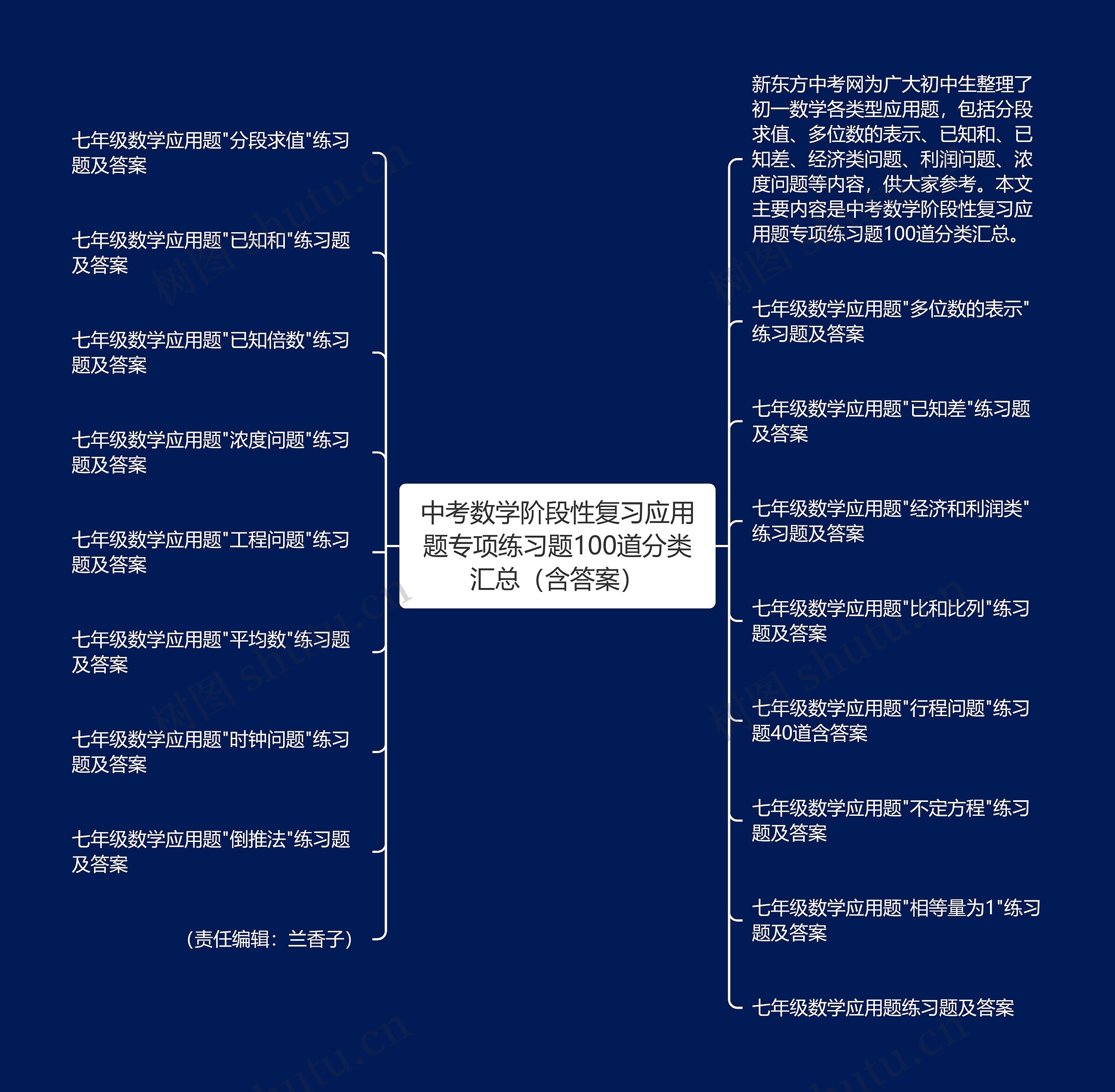 中考数学阶段性复习应用题专项练习题100道分类汇总（含答案）