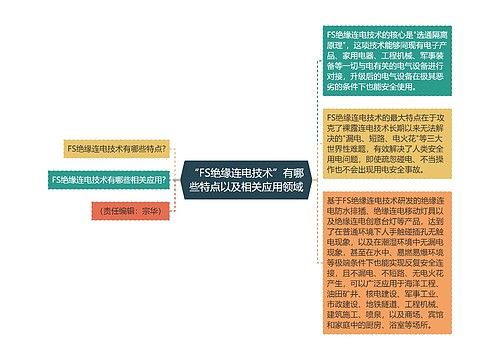 “FS绝缘连电技术”有哪些特点以及相关应用领域