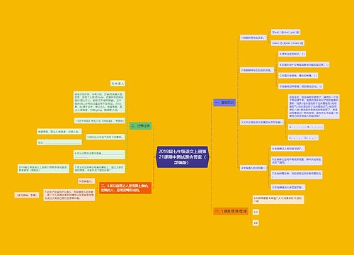 2019届七年级语文上册第21课期中测试题含答案（部编版）