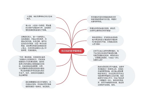 有目标的新学期寄语