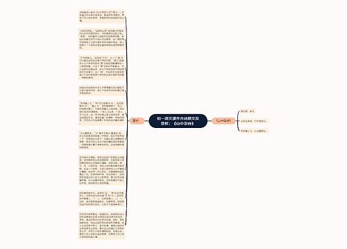 初一语文课外古诗原文及赏析：《山中杂诗》