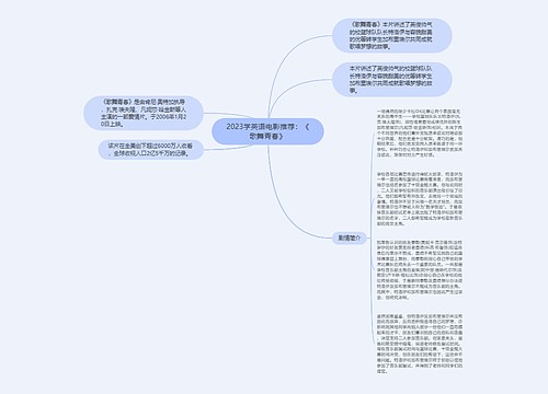 2023学英语电影推荐：《歌舞青春》