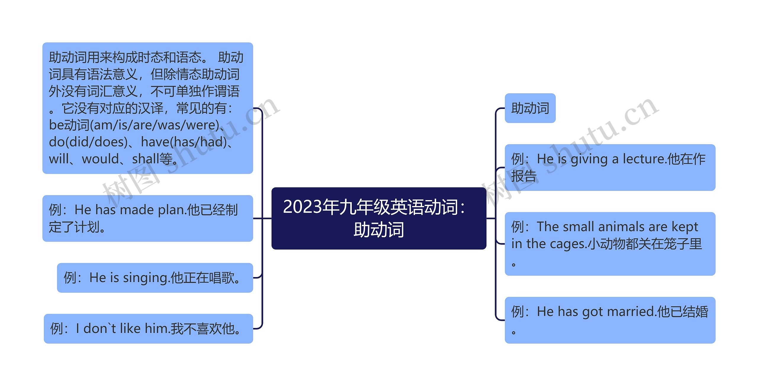 2023年九年级英语动词：助动词